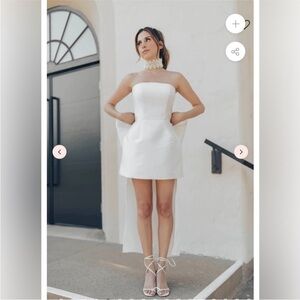 Untamed petals Frankie dress with detachable bow